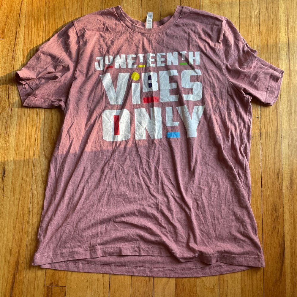 Juneteenth Shirt (Mauve) XL